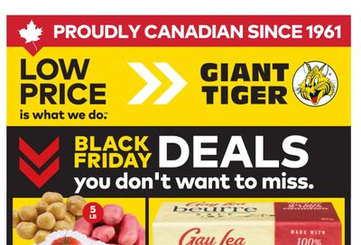 Giant Tiger (West) Flyer November 26 to December 2