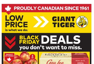 Giant Tiger (Atlantic) Flyer November 26 to December 2