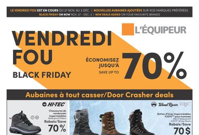 L'Équipeur Black Friday Flyer November 27 to December 3