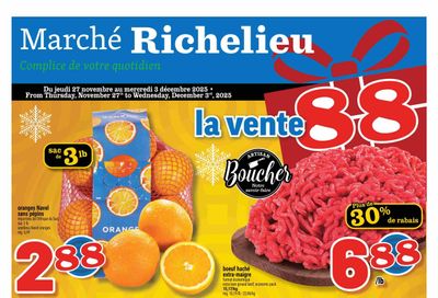 Marche Richelieu Flyer November 27 to December 3