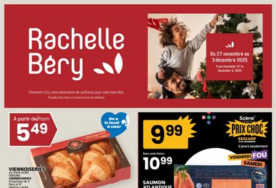 Rachelle Bery Grocery Flyer November 27 to December 3