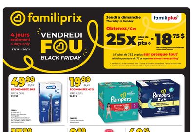 Familiprix Flyer November 27 to December 3