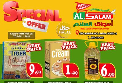Al-Salam Supermarket Flyer November 25 to December 1