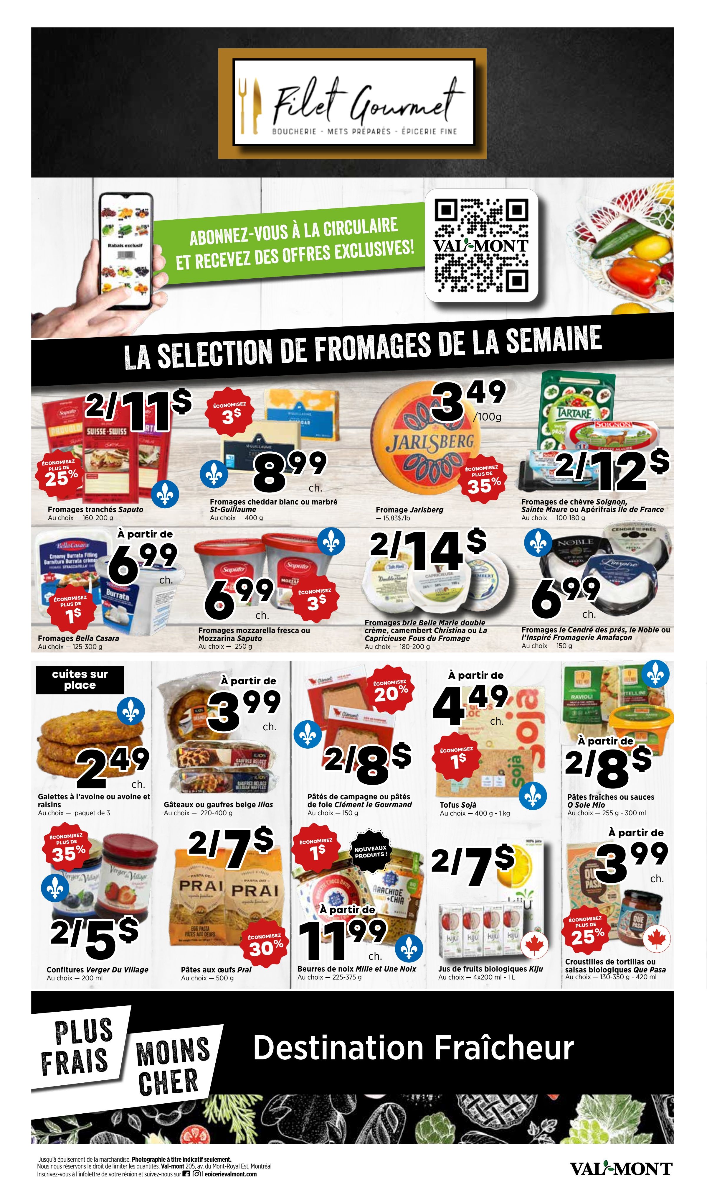 Val-Mont Flyer November 27 to December 3