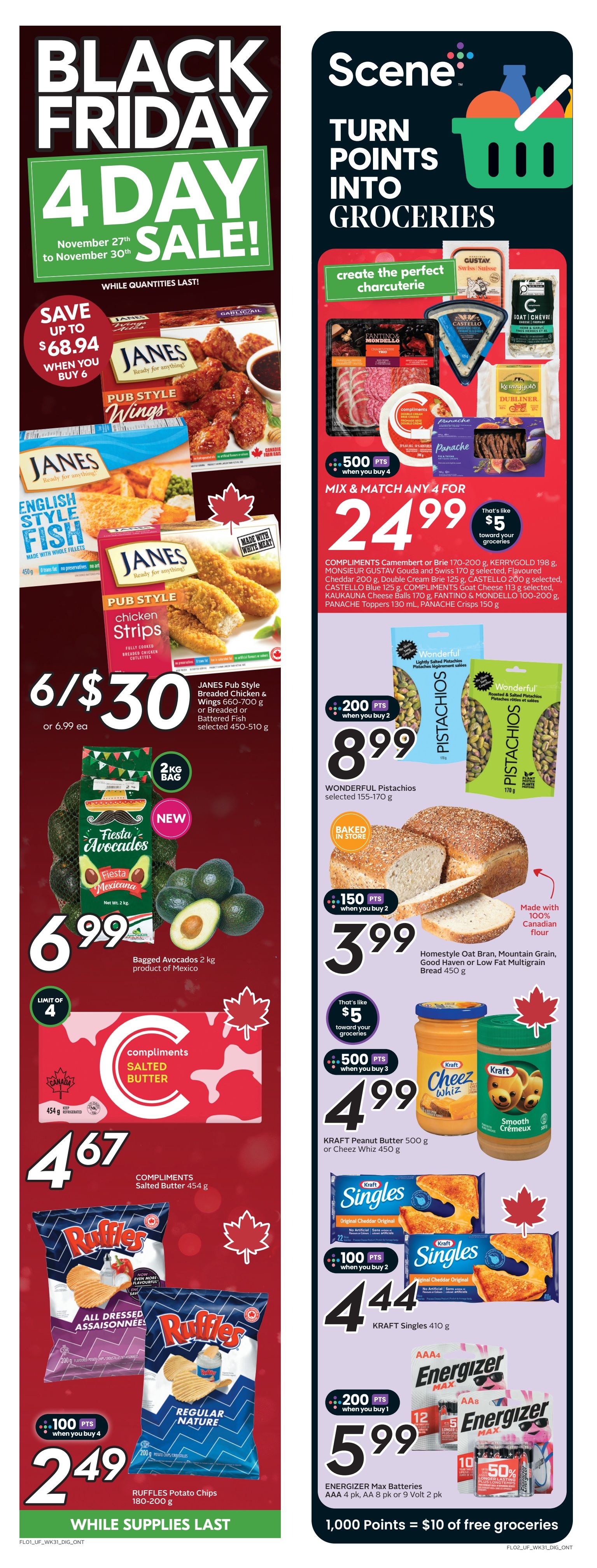 Sobeys Urban Fresh Flyer November 27 to December 3