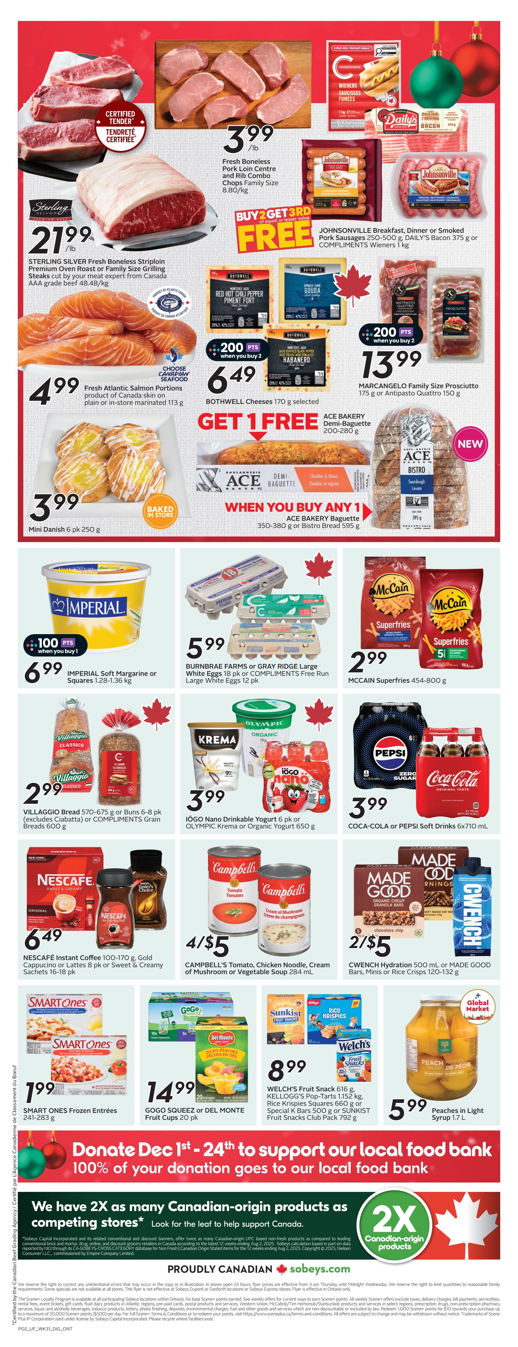 Sobeys Urban Fresh Flyer November 27 to December 3