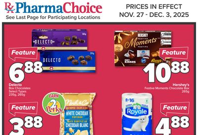 PharmaChoice (BC, AB, SK & MB) Flyer November 27 to December 3