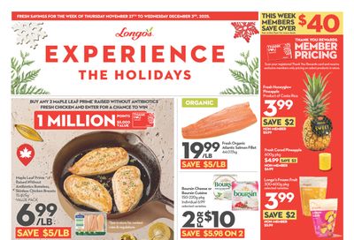 Longo's Flyer November 27 to December 3