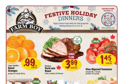 Farm Boy Flyer November 27 to December 3
