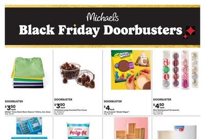 Michael's Black Friday Flyer November 26 to 30