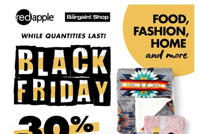 The Bargain Shop & Red Apple Stores Black Friday Flyer November 27 to 30