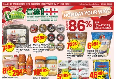 Btrust Supermarket (Montreal) Flyer November 27 to December 3