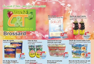 Marche C&T (Brossard) Flyer November 27 to December 3