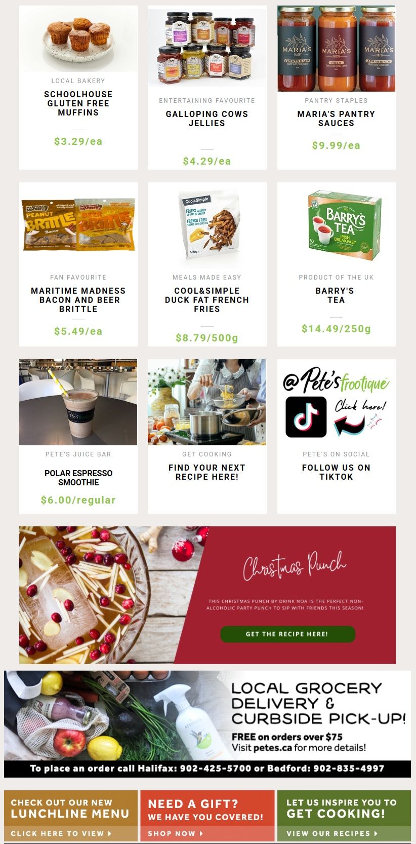 Pete's Fine Foods Flyer November 27 to December 3
