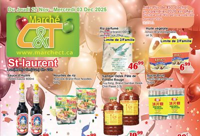 Marche C&T (St. Laurent) Flyer November 27 to December 3