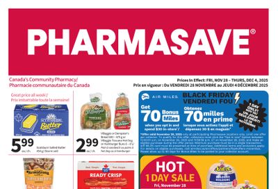 Pharmasave (NB) Flyer November 28 to December 4