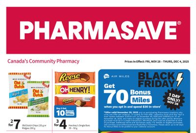 Pharmasave (ON) Flyer November 28 to December 4