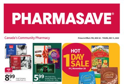 Pharmasave (ON) Flyer November 28 to December 11