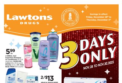 Lawtons Drugs (NS) Flyer November 28 to December 4