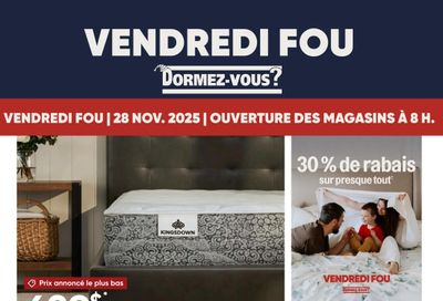 Dormez-vous Flyer November 28 to December 2