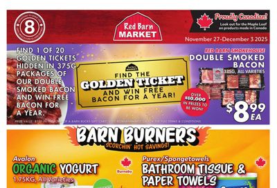 Red Barn Market Flyer November 27 to December 3 