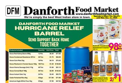 Danforth Food Market Flyer November 27 to December 3