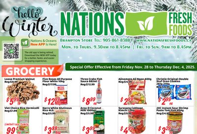 Nations Fresh Foods (Brampton) Flyer November 28 to December 4