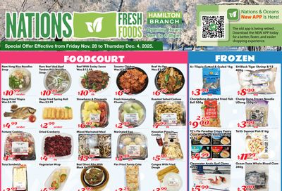 Nations Fresh Foods (Hamilton) Flyer November 28 to December 4