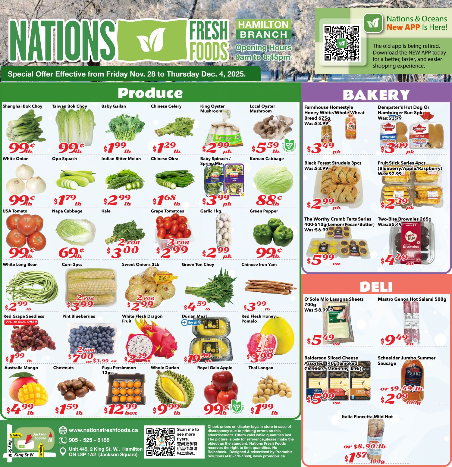Nations Fresh Foods (Hamilton) Flyer November 28 to December 4
