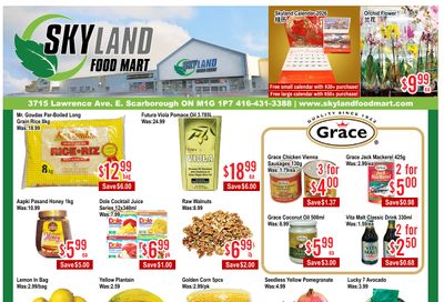 Skyland Food Mart Flyer November 28 to December 4