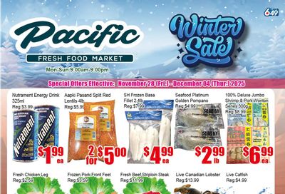 Pacific Fresh Food Market (Pickering) Flyer November 28 to December 4