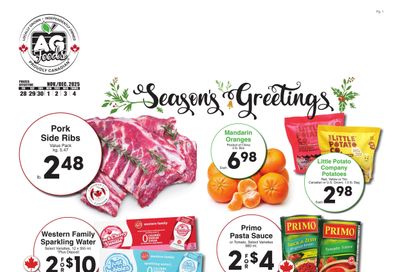 AG Foods Flyer November 28 to December 4