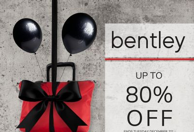 Bentley Black Friday Flyer November 28 to December 2