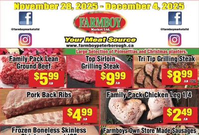 Farmboy Peterborough Flyer November 28 to December 4