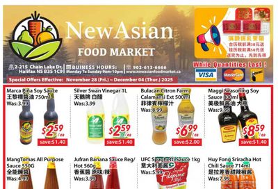 New Asian Food Market Flyer November 28 to December 4