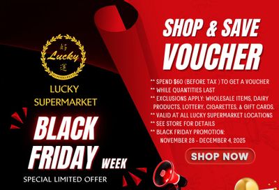 Lucky Supermarket (Calgary) Flyer November 28 to December 4