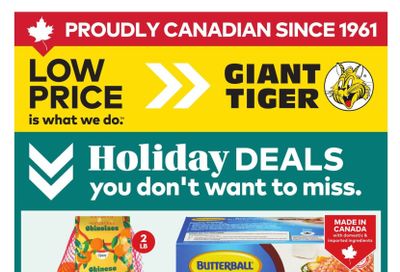 Giant Tiger (West) Flyer December 3 to 9