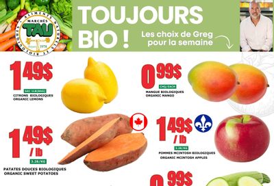 Marches Tau Produce Flyer December 1 to 7