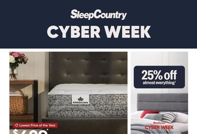 Sleep Country Flyer December 3 to 9