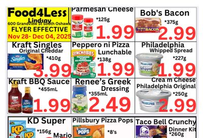 Food 4 Less (Lindsay) Flyer November 28 to December 4