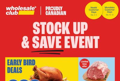 Wholesale Club (ON) Flyer December 4 to 31