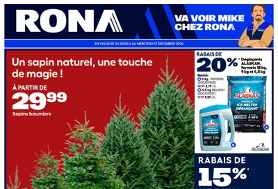 Rona & Rona+ (QC) Flyer December 4 to 17