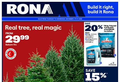 Rona & Rona+ (ON) Flyer December 4 to 17