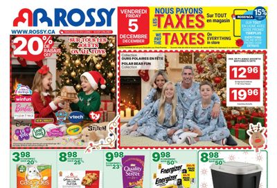 Rossy Flyer December 4 to 10