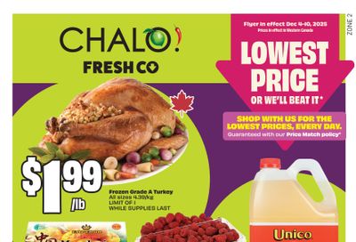 Chalo! FreshCo (West) Flyer December 4 to 10