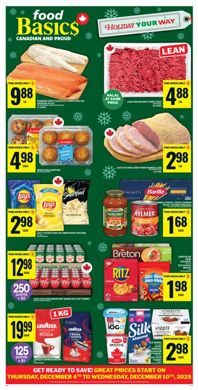 Food Basics Flyer December 4 to 10