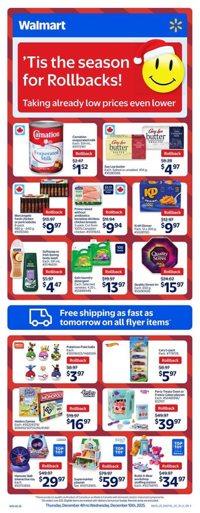 Walmart (ON) Flyer December 4 to 10