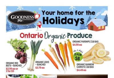 Goodness Me Flyer December 3 to 9