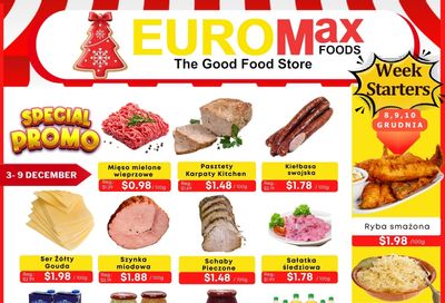 EuroMax Foods Flyer December 3 to 9