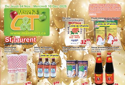 Marche C&T (St. Laurent) Flyer December 4 to 10